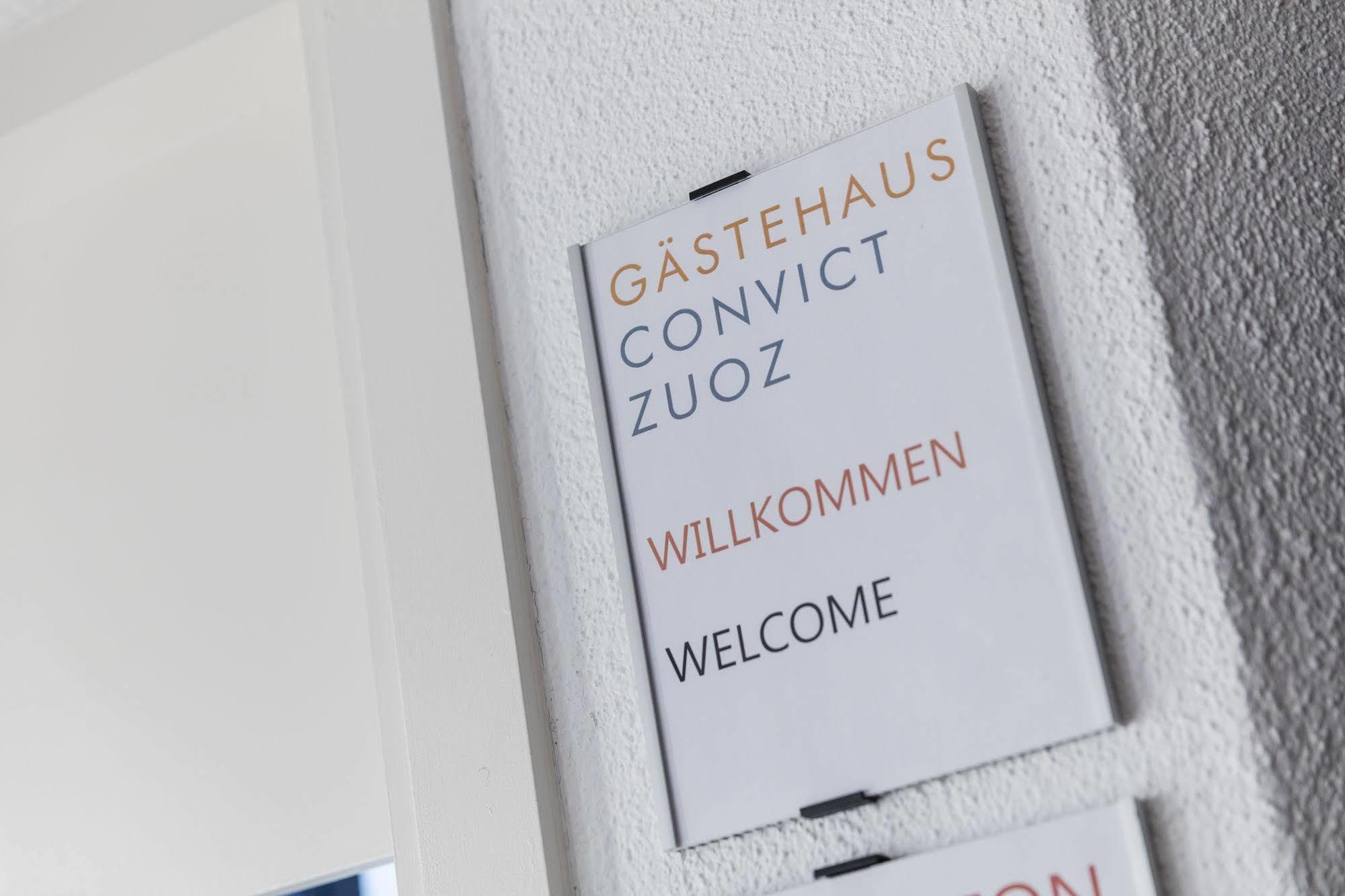 Gaestehaus Convict Zuoz Exterior photo